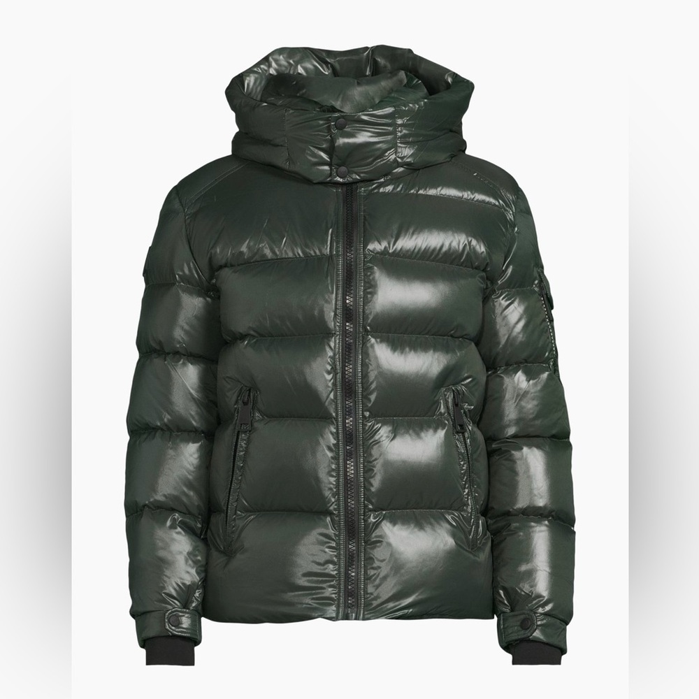 Glacier Hooded Down Coat